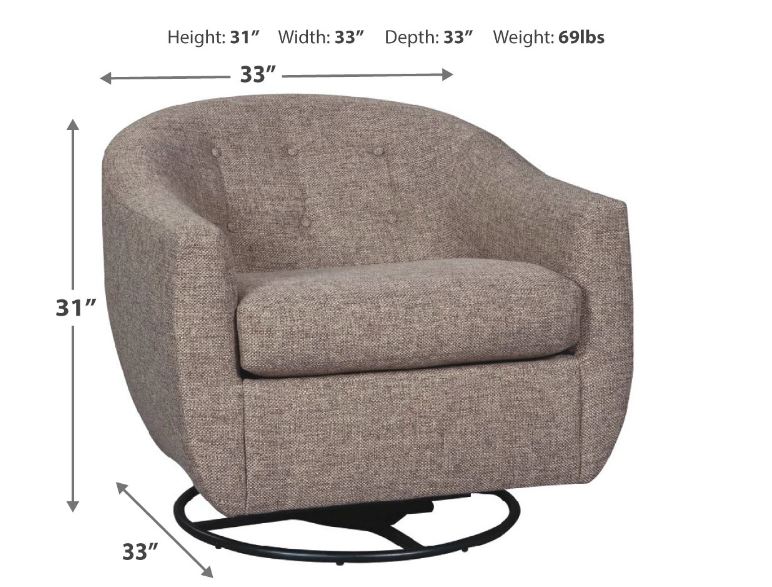 Upshur Swivel Glider Chair
