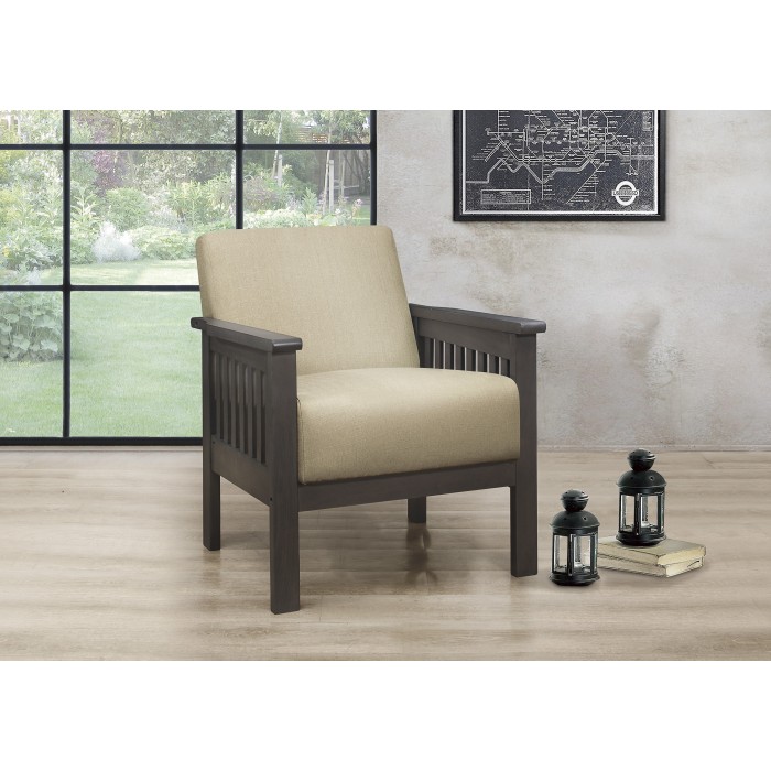 Mission Arm Accent Chair 