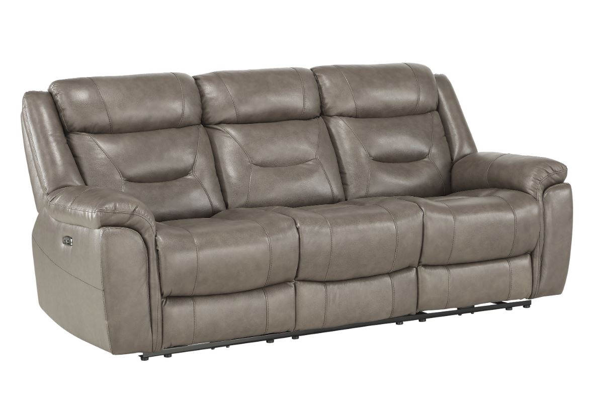 Danio Leather Power Reclining Sofa 