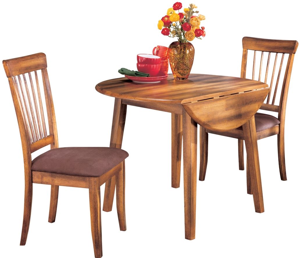 Baringer Drop Leaf Table with 2 Chairs