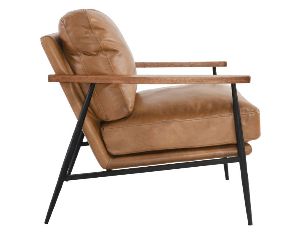 Christopher Leather Club Chair