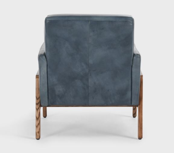 Tomas Leather Accent Chair