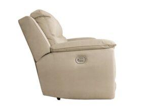 Gaucho Latte Power Reclining Sofa