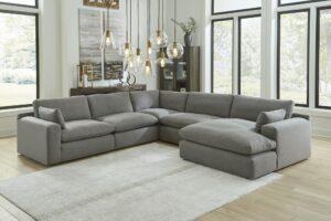 Elzya 5 Piece Modular Sectional