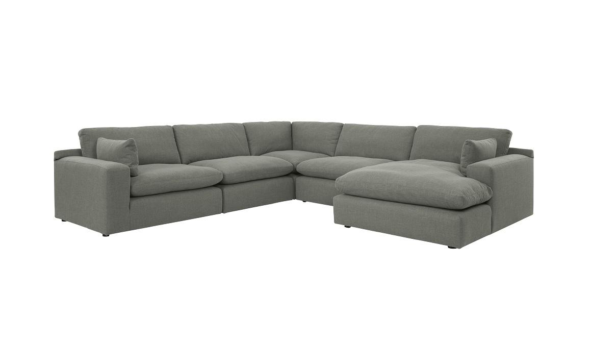 Elzya 5 Piece Modular Sectional