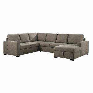 Elton Sectional with Storage and SLeeper