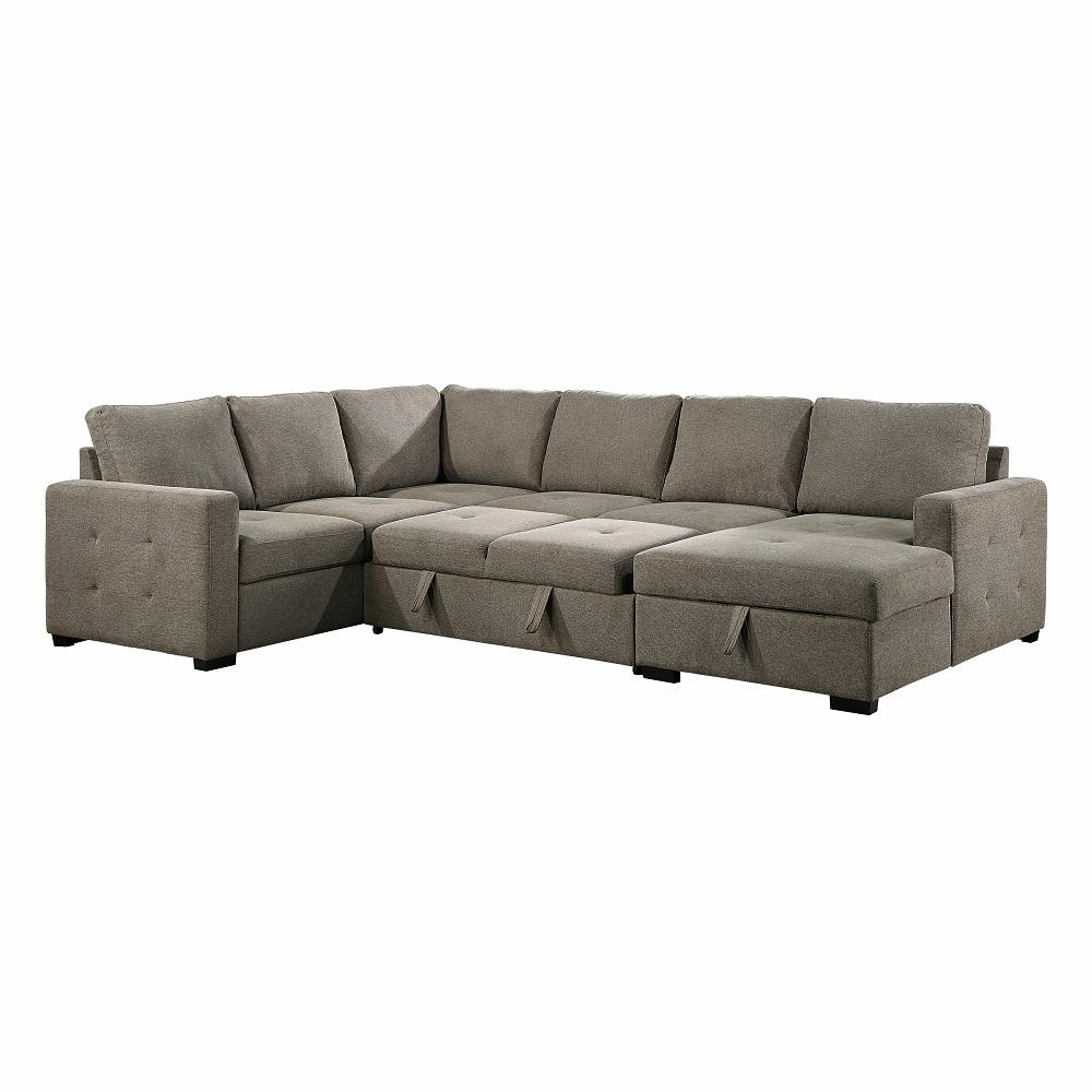Elton Sectional with Storage and SLeeper
