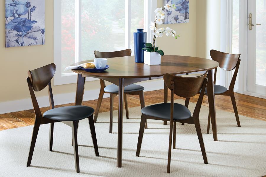 Malone Oval Dining table and 4 chairs