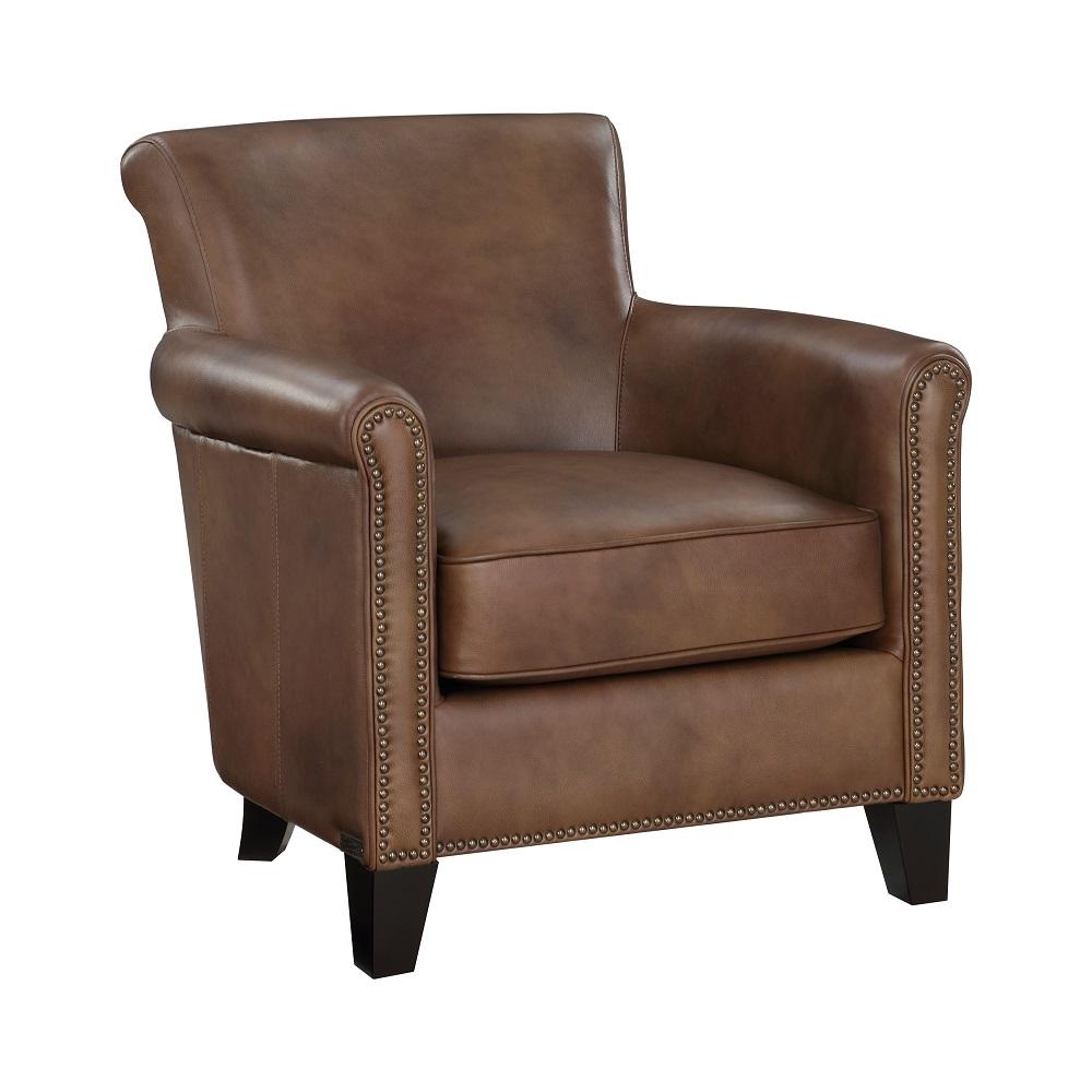 Brian Leather Accent Chair