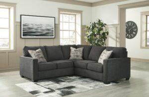 Lucyanne Charcoal 2 Piece Sectional