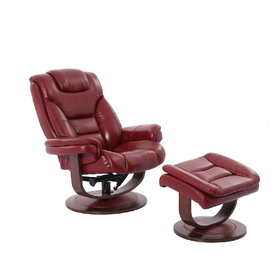 Castle Swivel Reclining Chair and Ottoman
