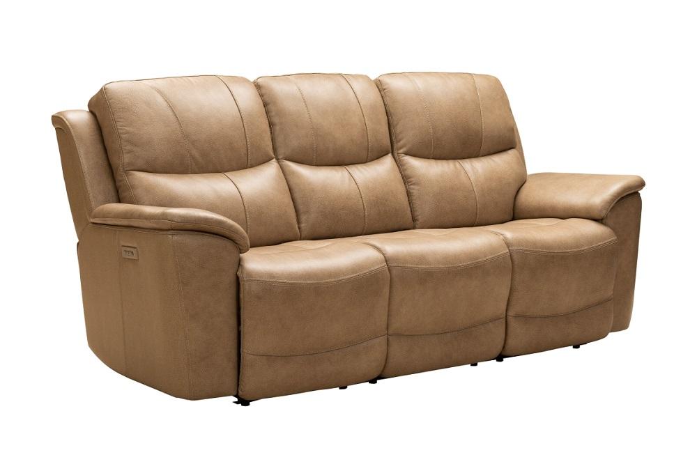 Kaden Leather Power Recliner with Lumbar