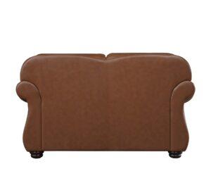 Attleboro Leather Loveseat