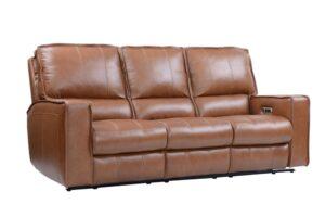 Rockford Triple Reclining Leather Sofa