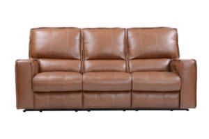 Rockford Triple Reclining Leather Sofa