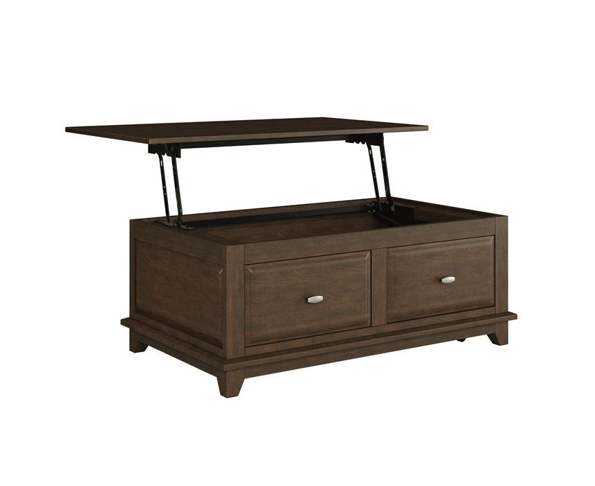 Minot Lift Top Cocktail Table with Drawers