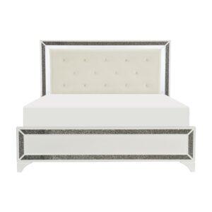 Salon Queen Bed with LED 