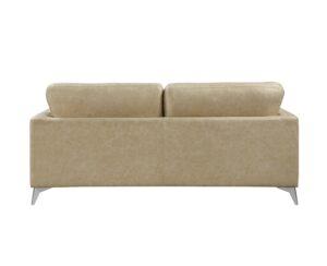 Cazon Polished Microfiber Sofa