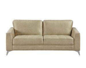 Cazon Polished Microfiber Sofa