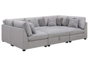 Cambria 6 Piece Pit Sectional