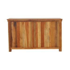 Reclaimed Wood 3-Door Accent Cabinet