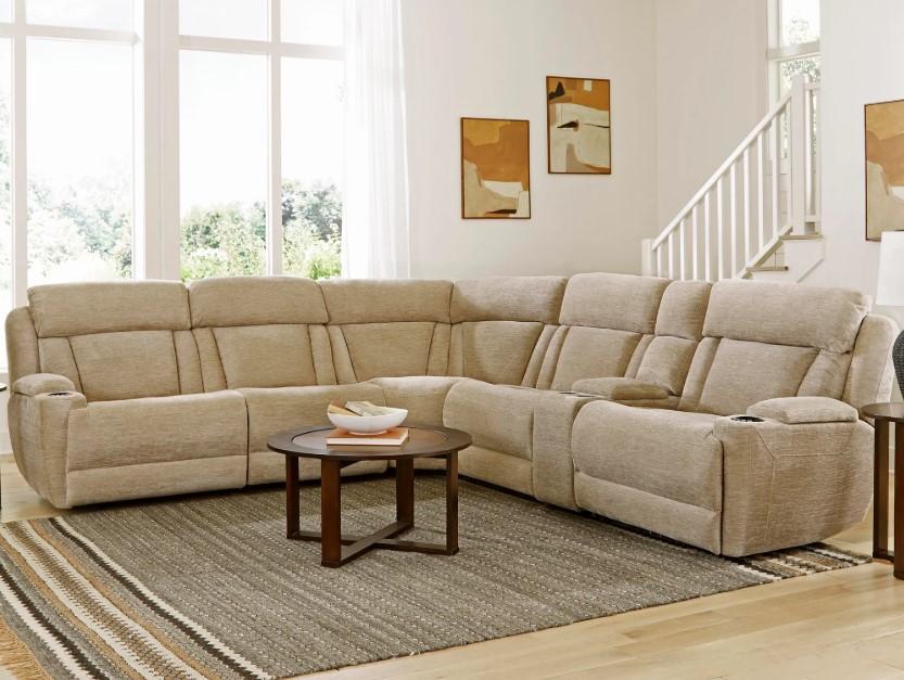 Dalton Fawn Reclining Sectional