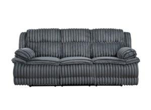 Coziness Corduroy Double Reclining Sofa