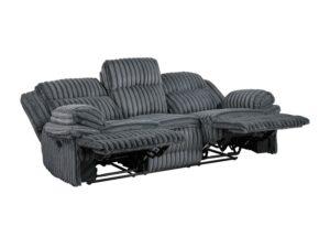 Coziness Corduroy Double Reclining Sofa