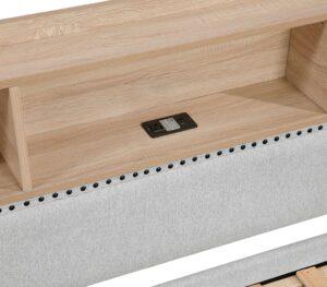 Baxter Daybed with Trundle and Bookcase