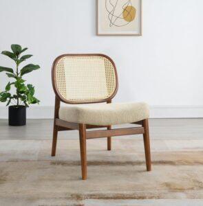 Rayo Rattan Cane Accent Chair